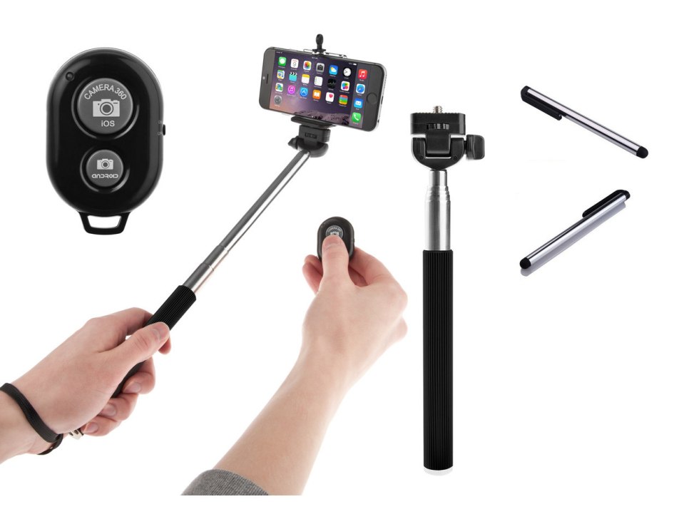 Selfie stick flyer leaflet