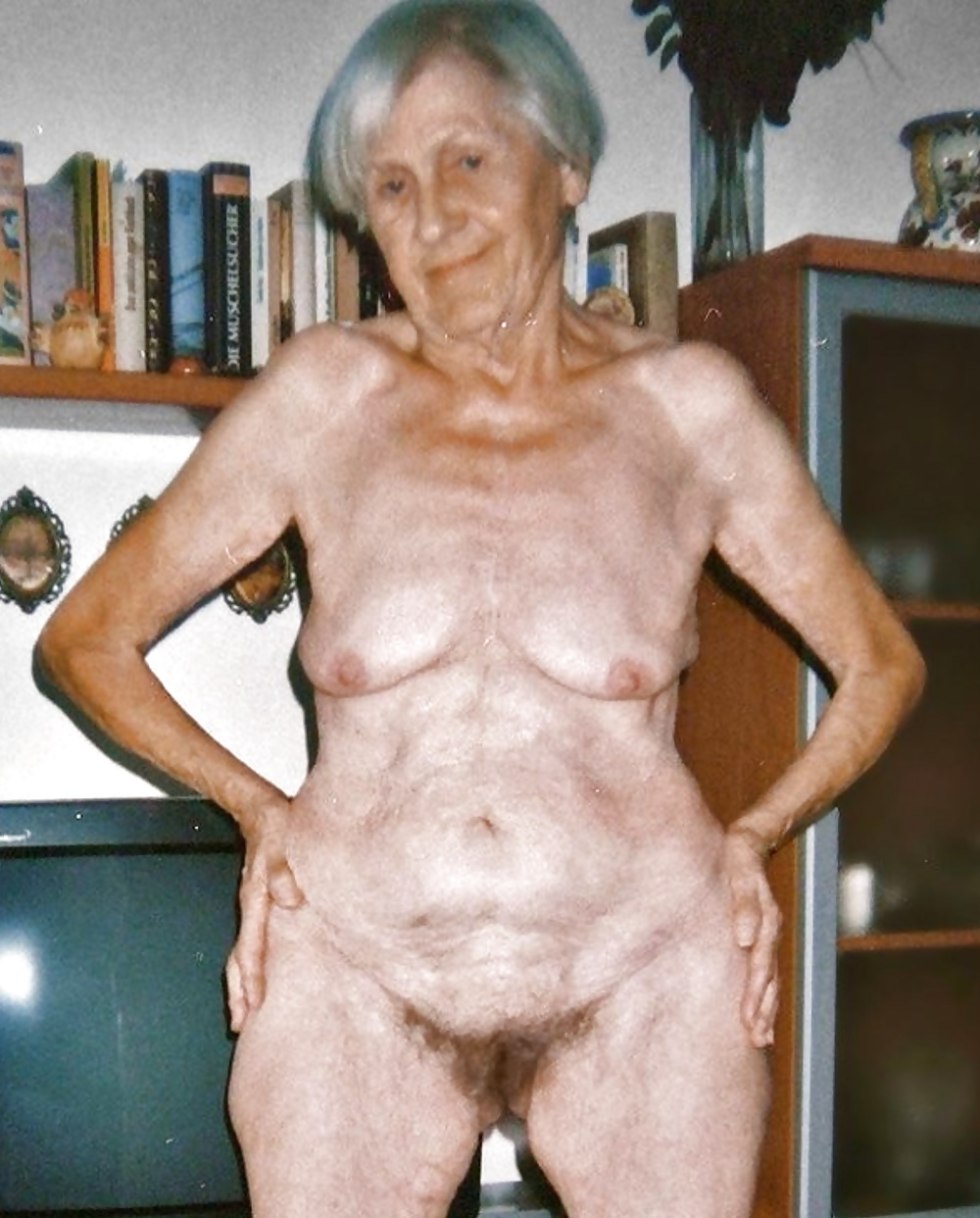 Very old naked old women