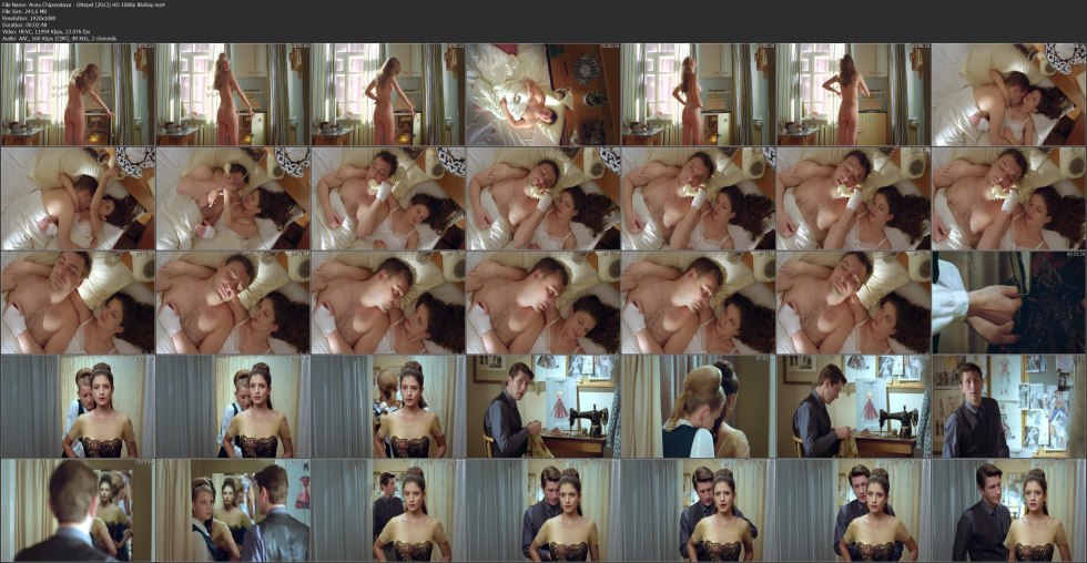 Anna Chipovskaya in the film about love