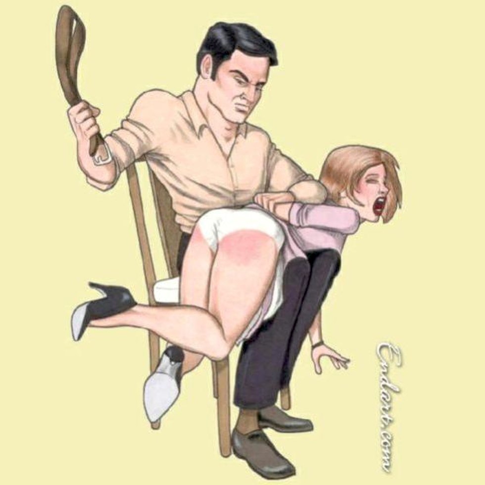 Bad girl spanking