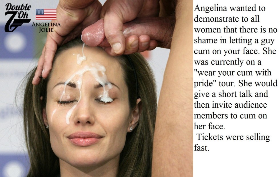 Angelina Jolie Bukkaka