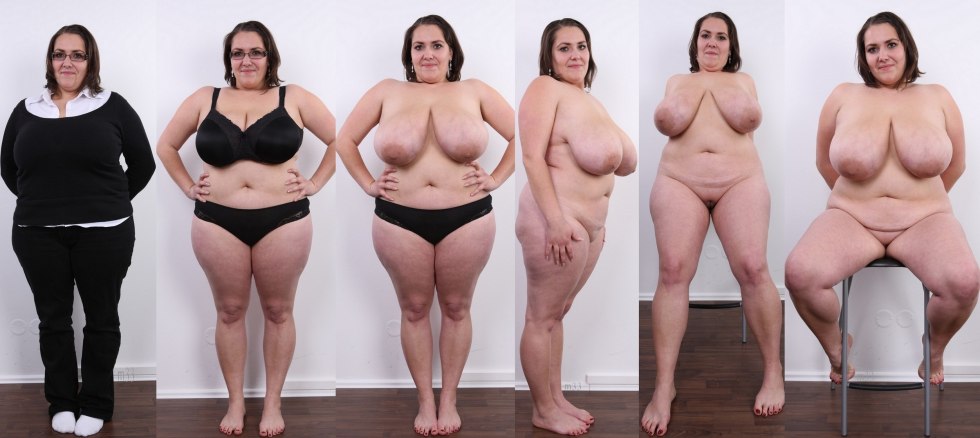 A lot of naked full women