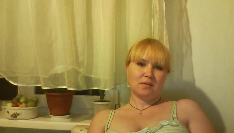 Adult women in webcam