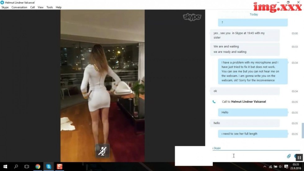 Divorce of girls in Skype telegrams