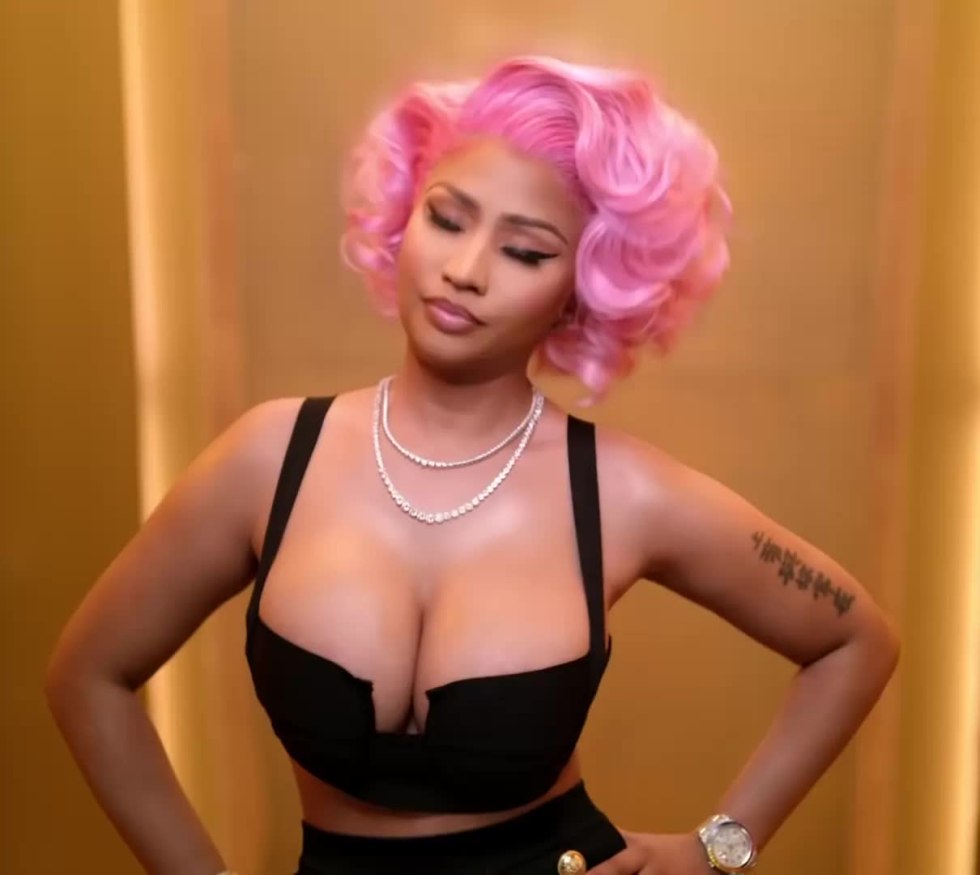 Sexy girl in headphones