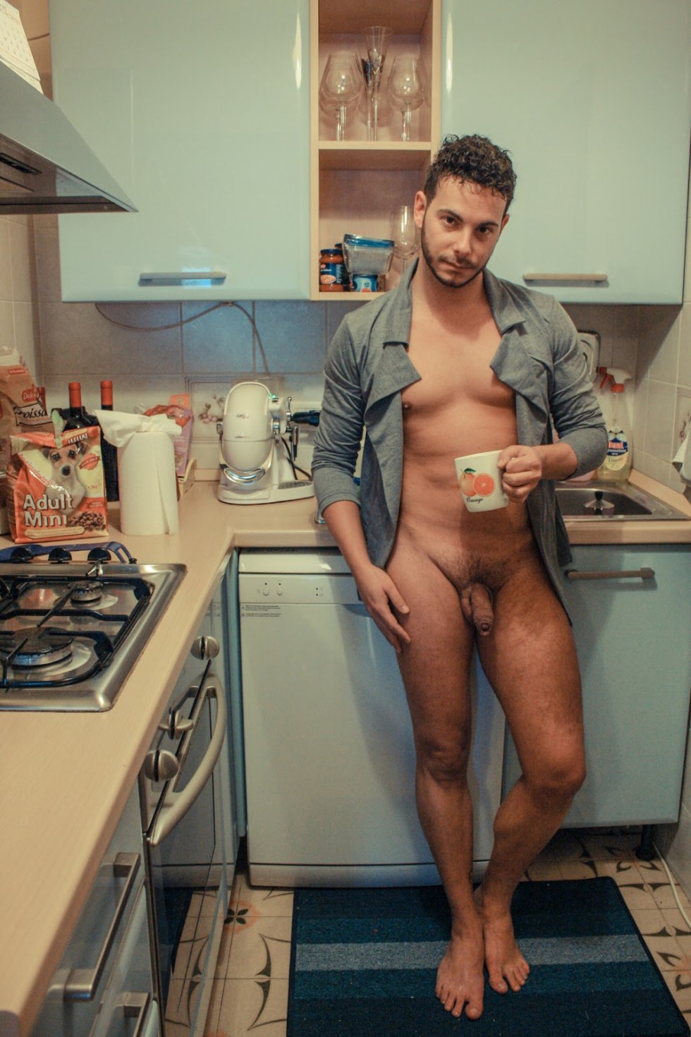 Bernardo Velasco with a naked member