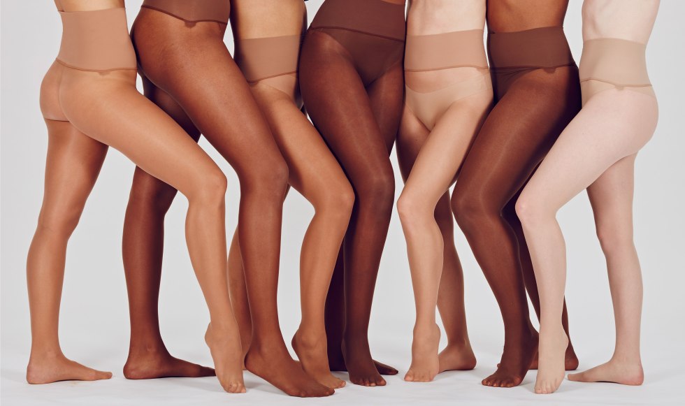 Juicy naked women in pantyhose