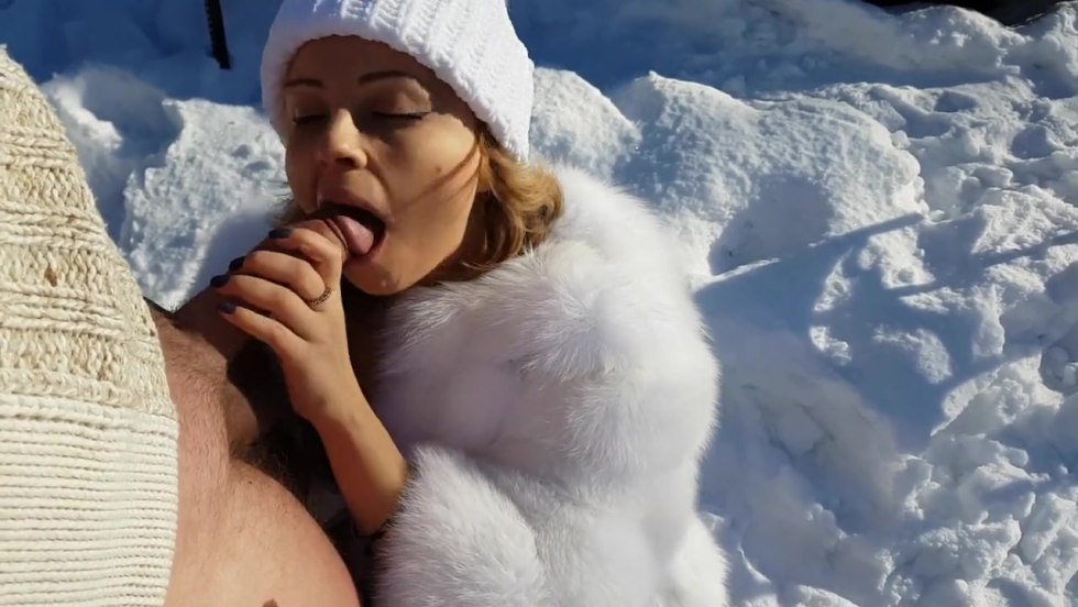 Fuck in nature in the mountains