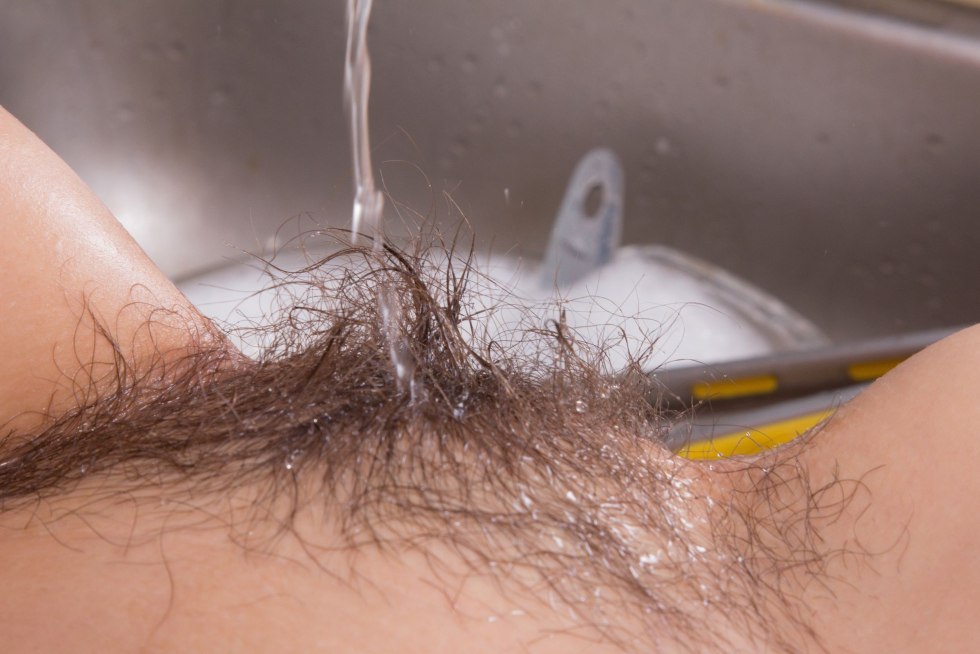 Pubic hair in men