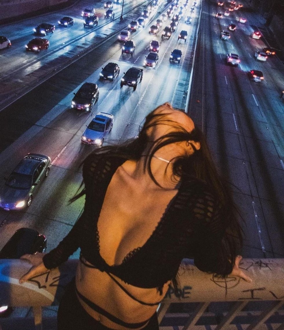 Fashion model Valery Grusnenkova