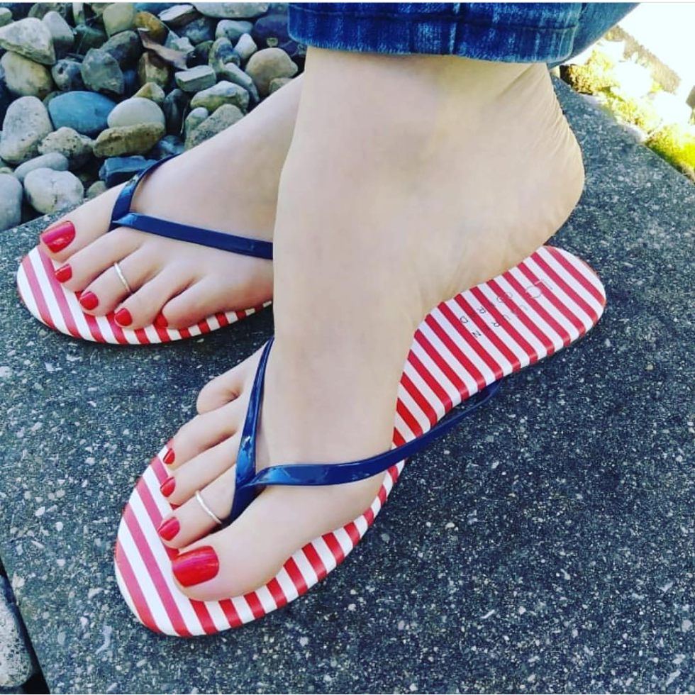 Lana Roades Fe Foot Fetish