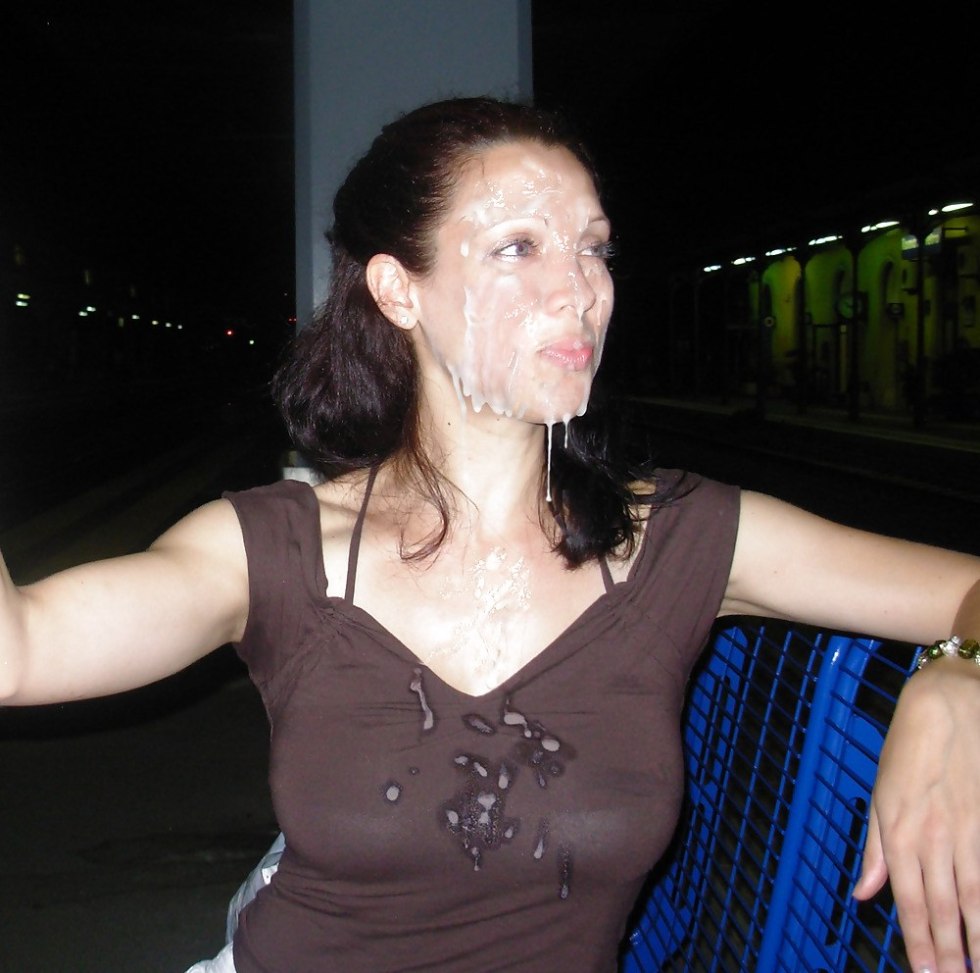 Cum on the face of two girls