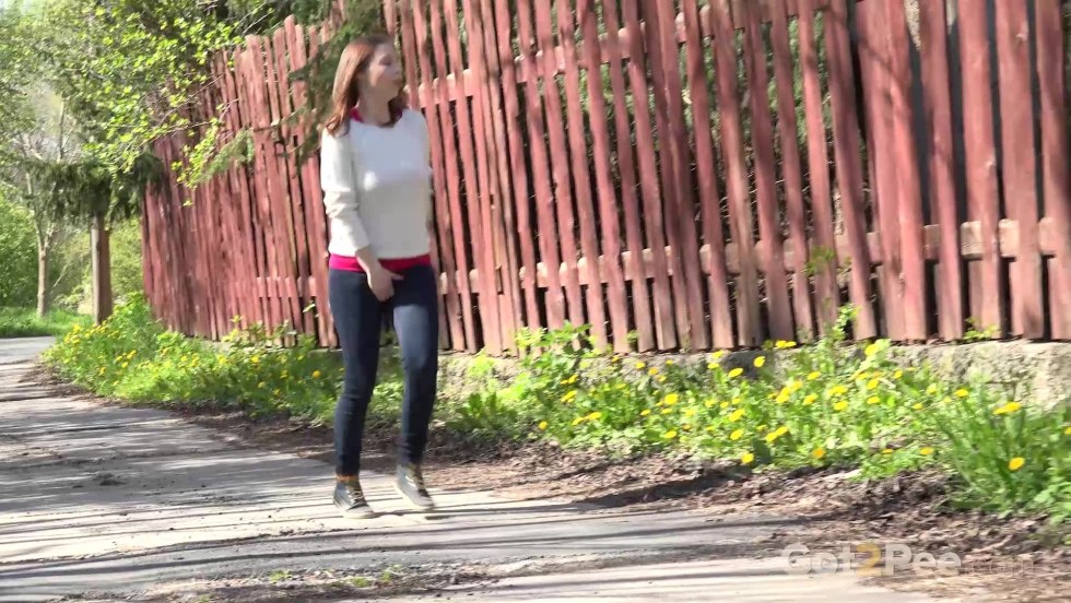 The girl described herself in the forest