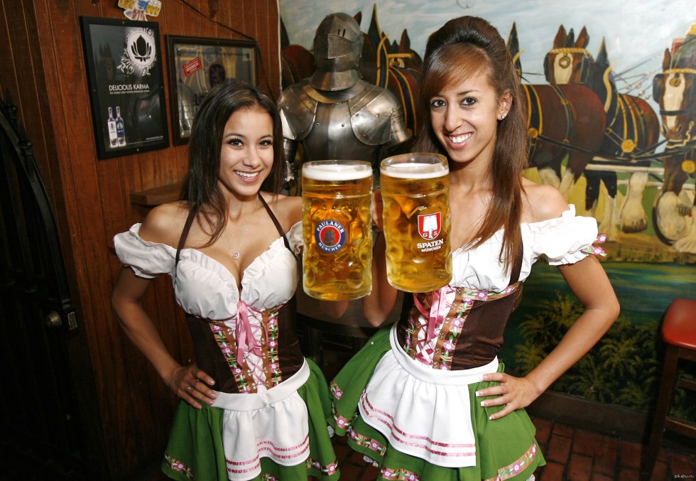 Oktoberfest breast beer