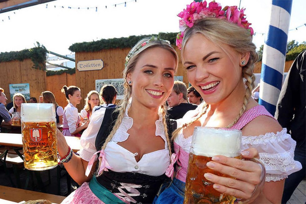Oktoberfest naked drunk