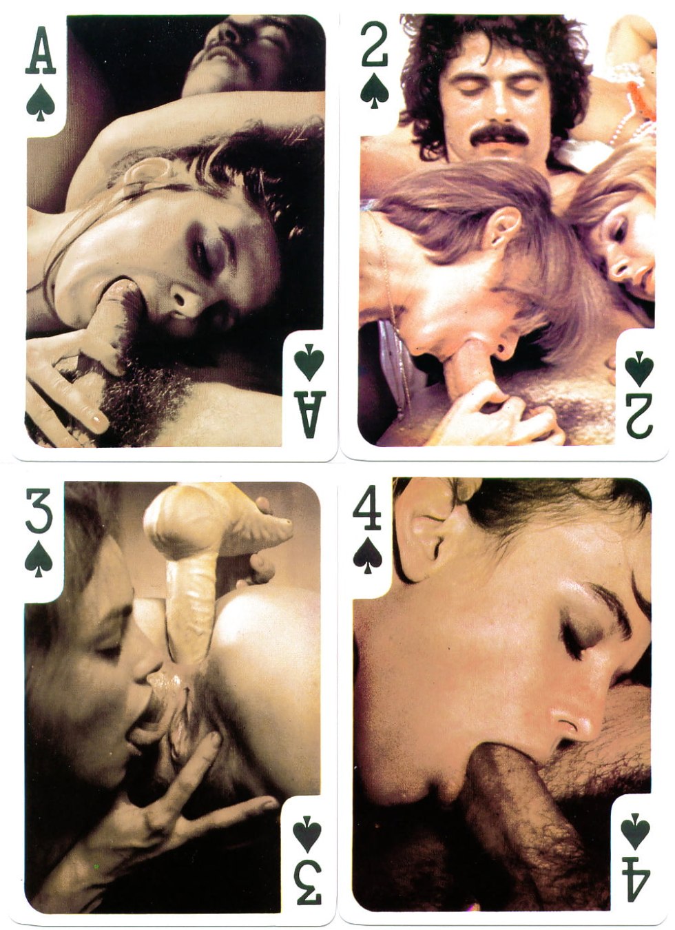 Modern playing porn cards