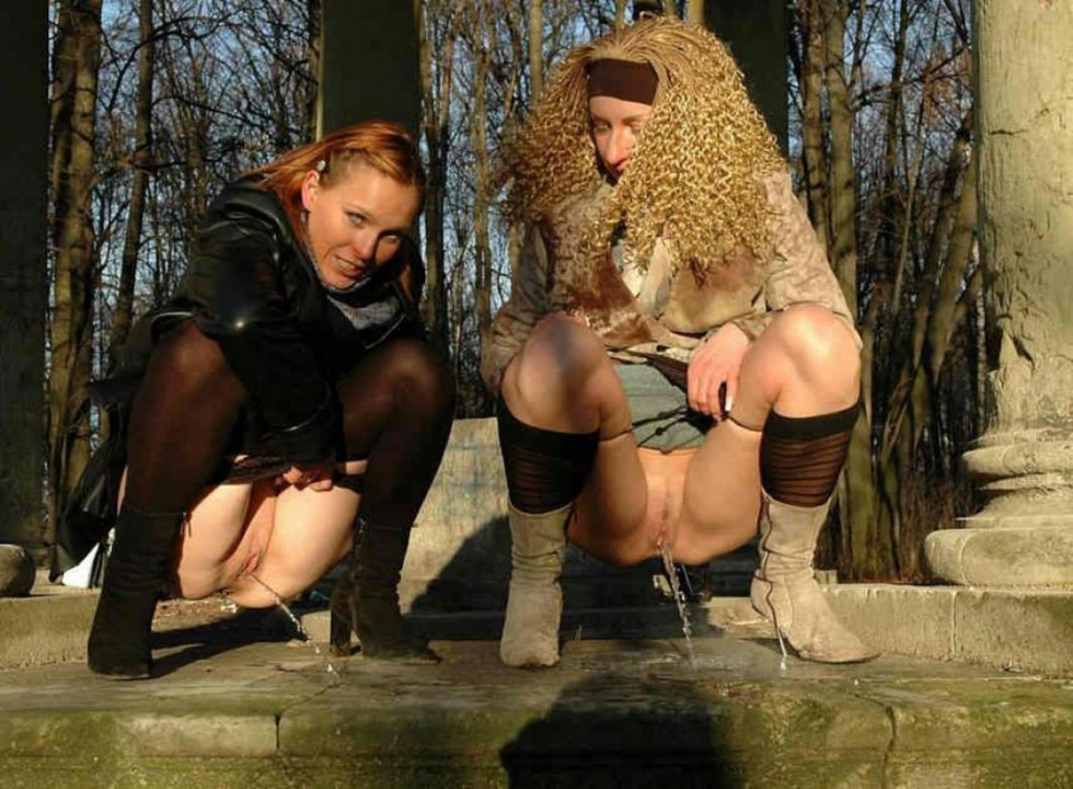Russian girls Pissing