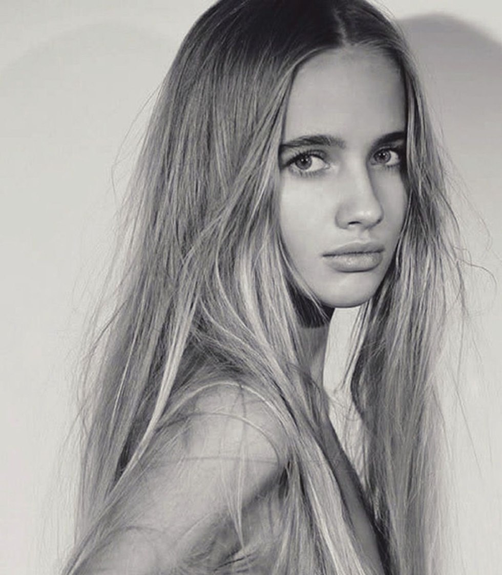 Anastasia Lukyanova in a swimsuit