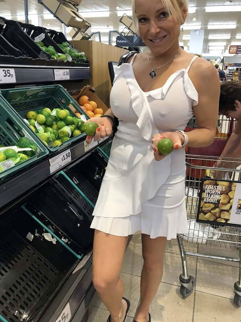 Backs in transparent pants