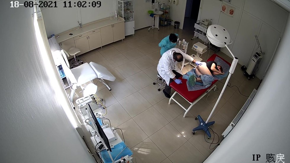 Anal examination of the girl