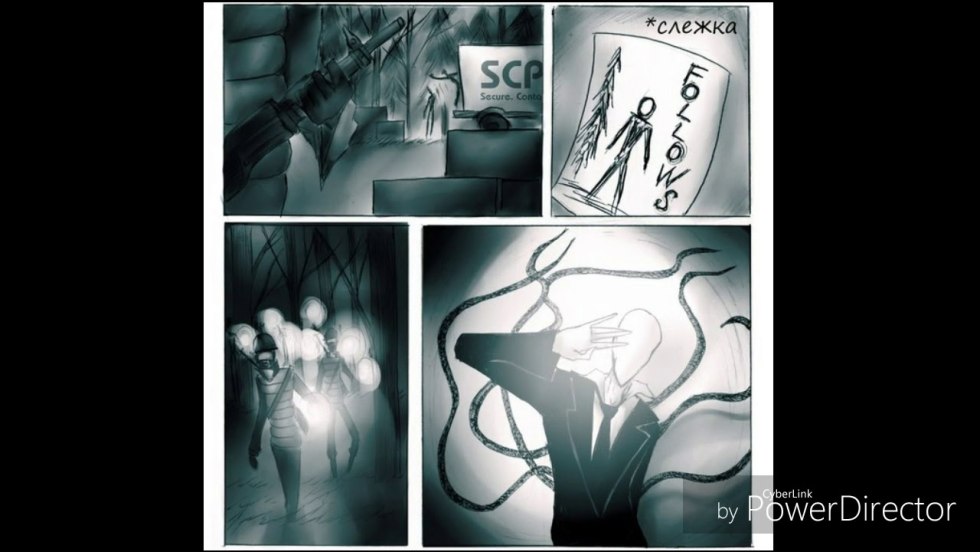 Cryptipasta Comics Slenderman