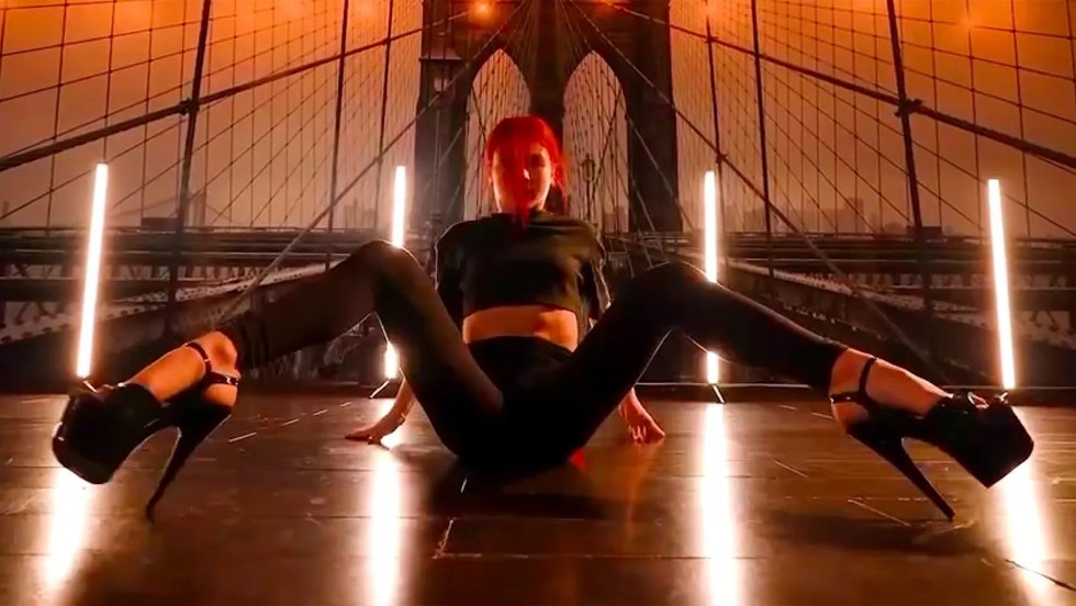 Beautiful petting in clothes