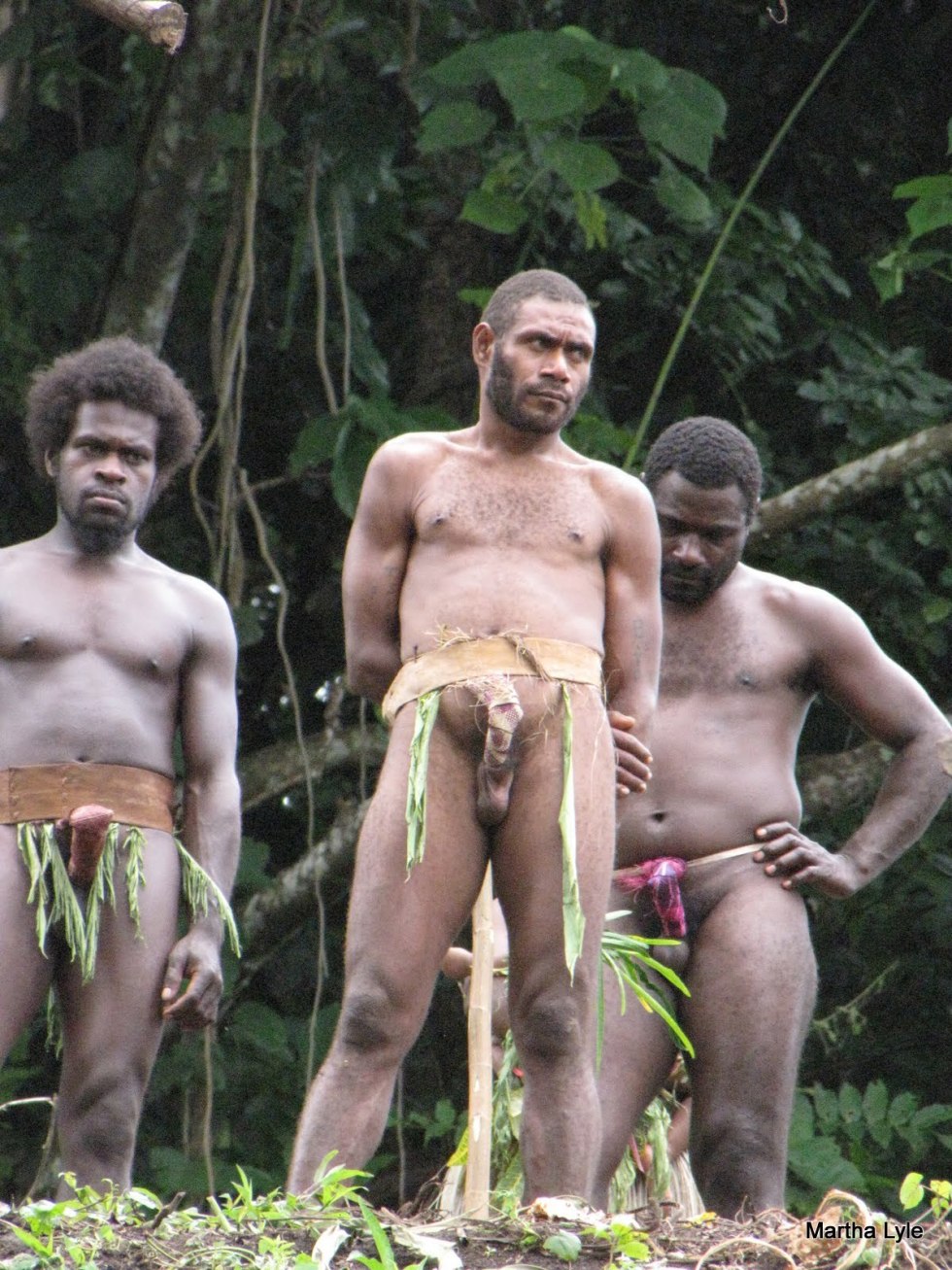 Polynesians are naked men