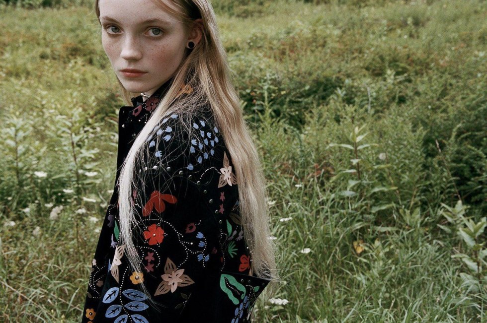 Sonya Gorelova model in linen