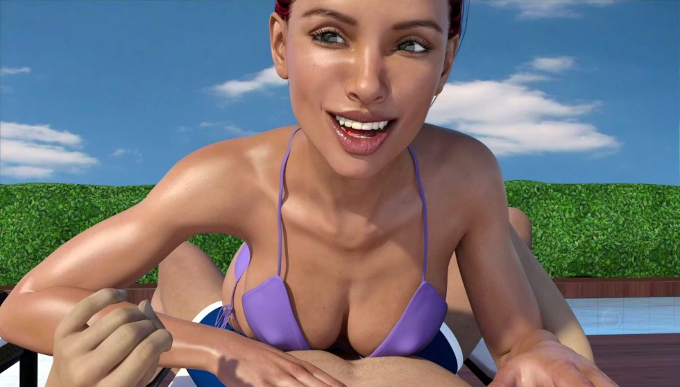 Realistic cumshot in games