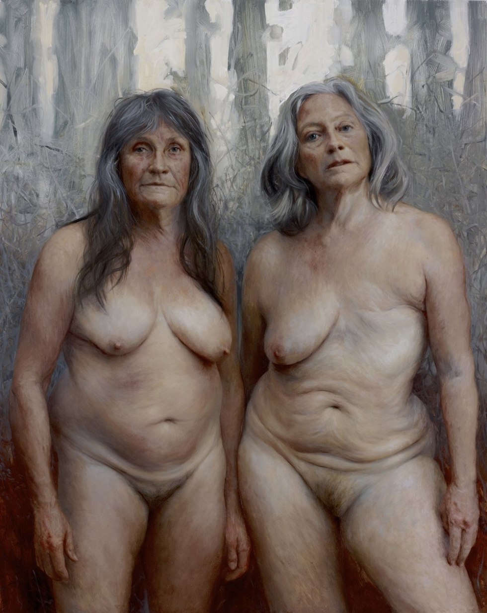 Elderly hairy women
