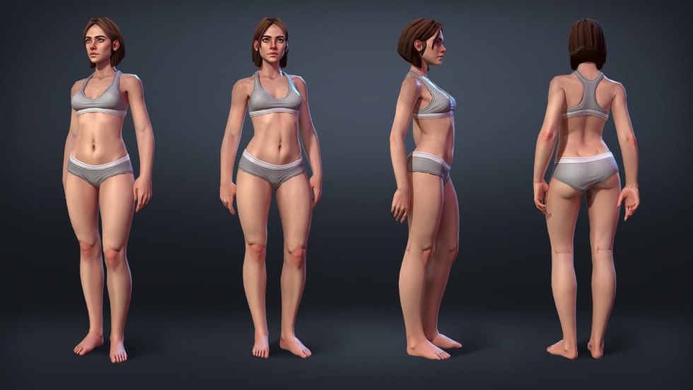 Unreal Engine 5 Model of Human