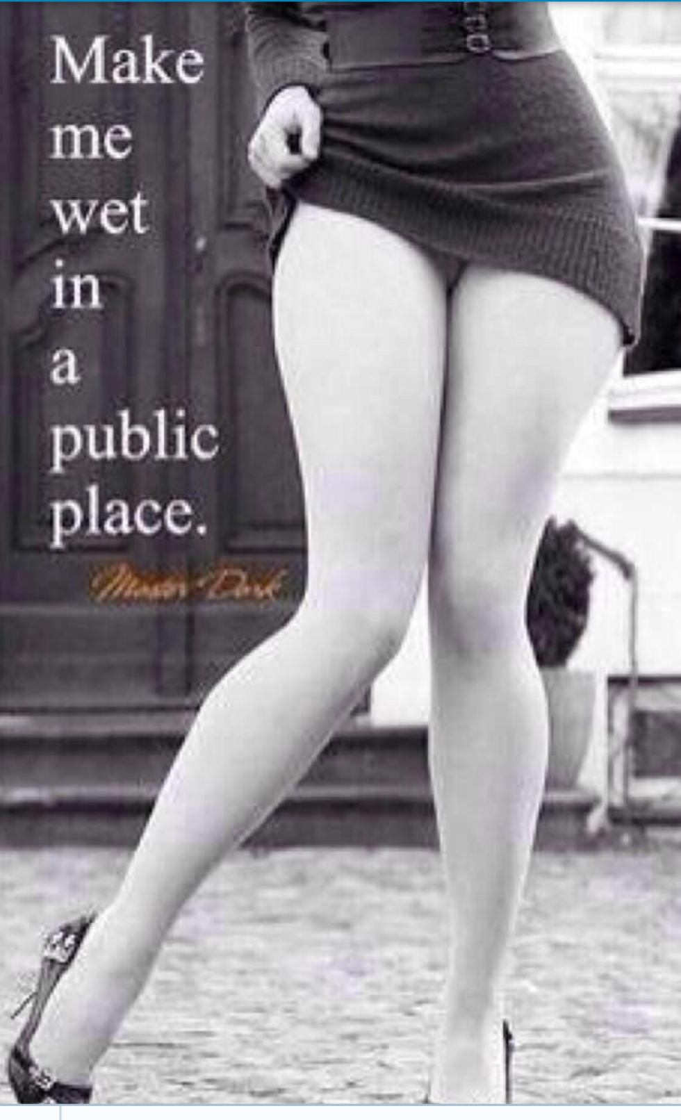 Long legs in short shorts