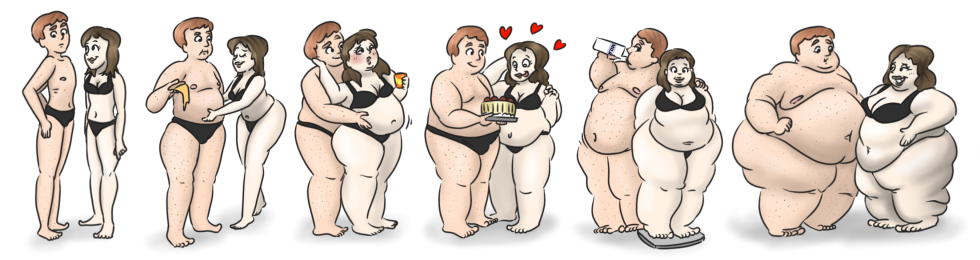 Hairy men with thick members