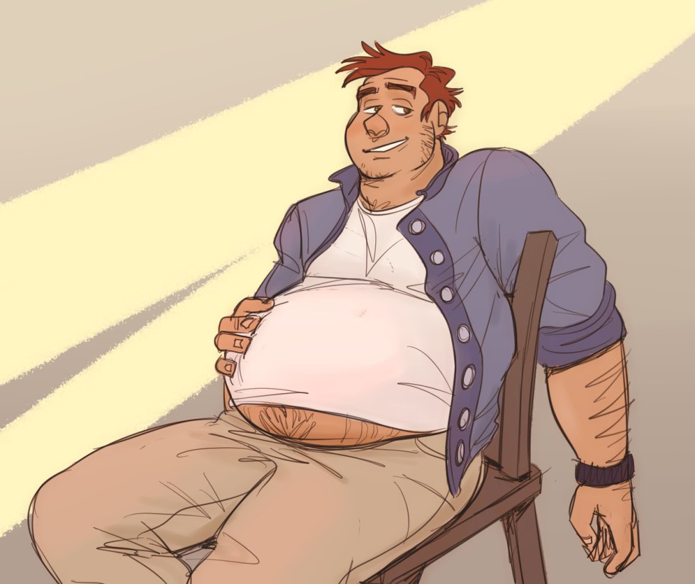 Hentai Yaoi with fat men