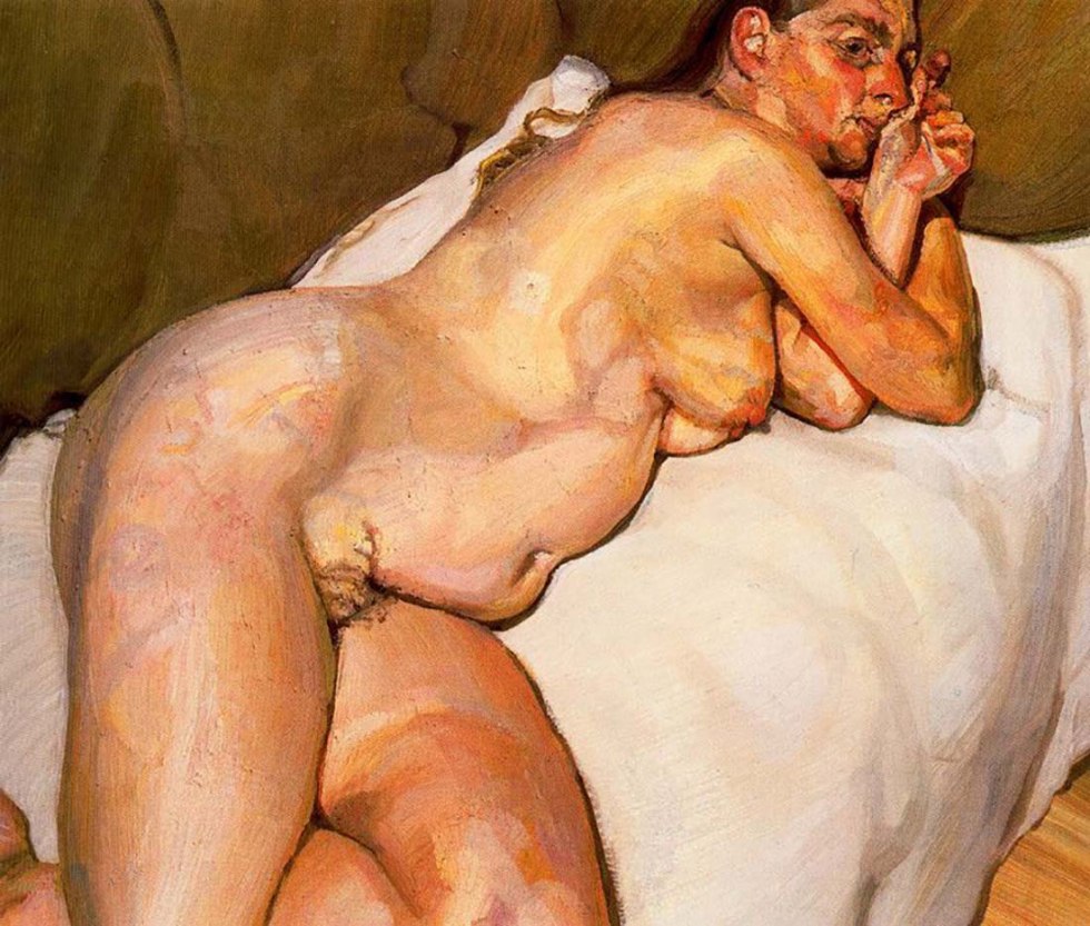 Lucien Freud Paints Nagota