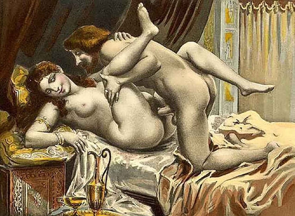 Erotic illustrations Eduard Henri Avril