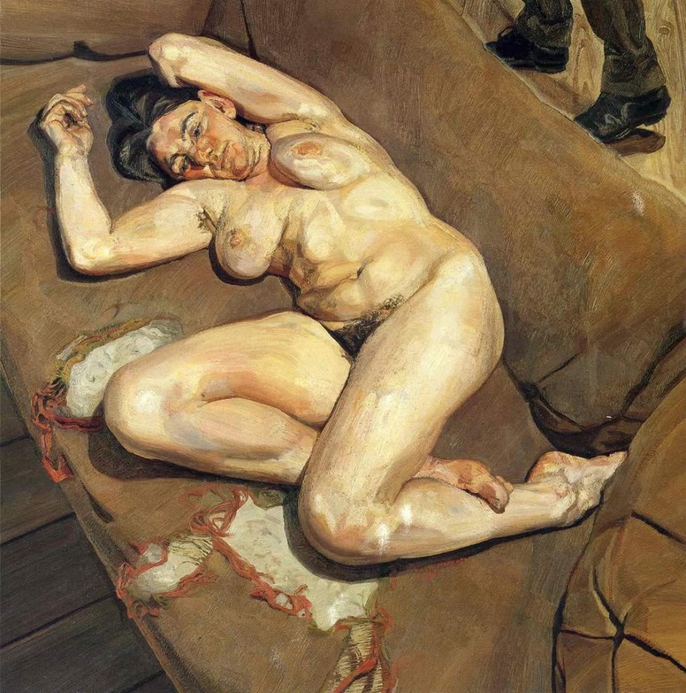 Lucien Freud Paints Nagota