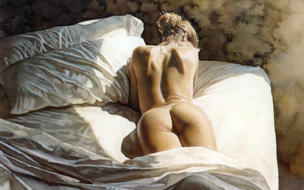 Victor Lapapalo paintings nude