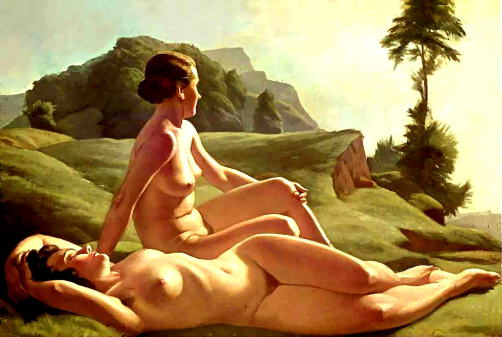 Naked women in art