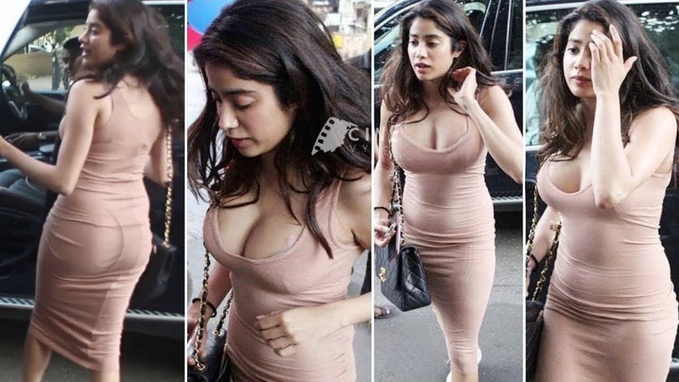 Janhvi kapoor breast