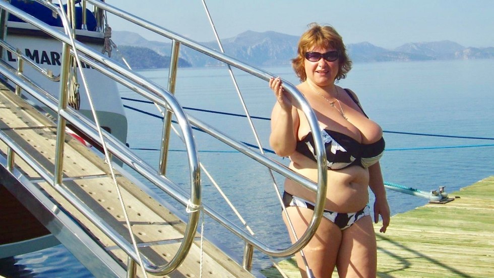 Allegra Cole with her husband