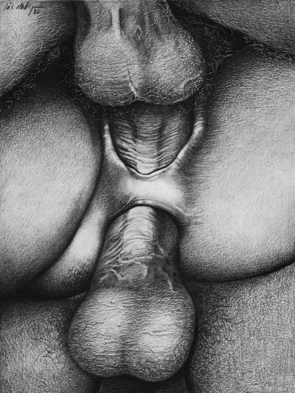 Erotic group drawings