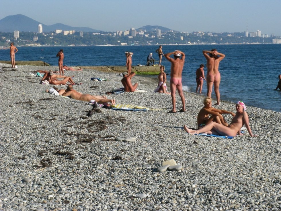 Nүdist beach Dagomys