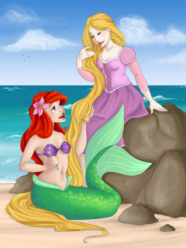 Rapunzel and Maximus Hentai