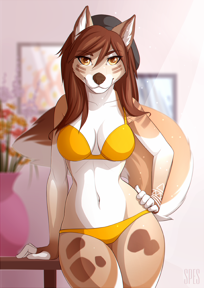 Furia in underwear