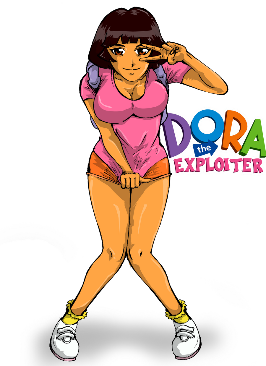 Голая Dora