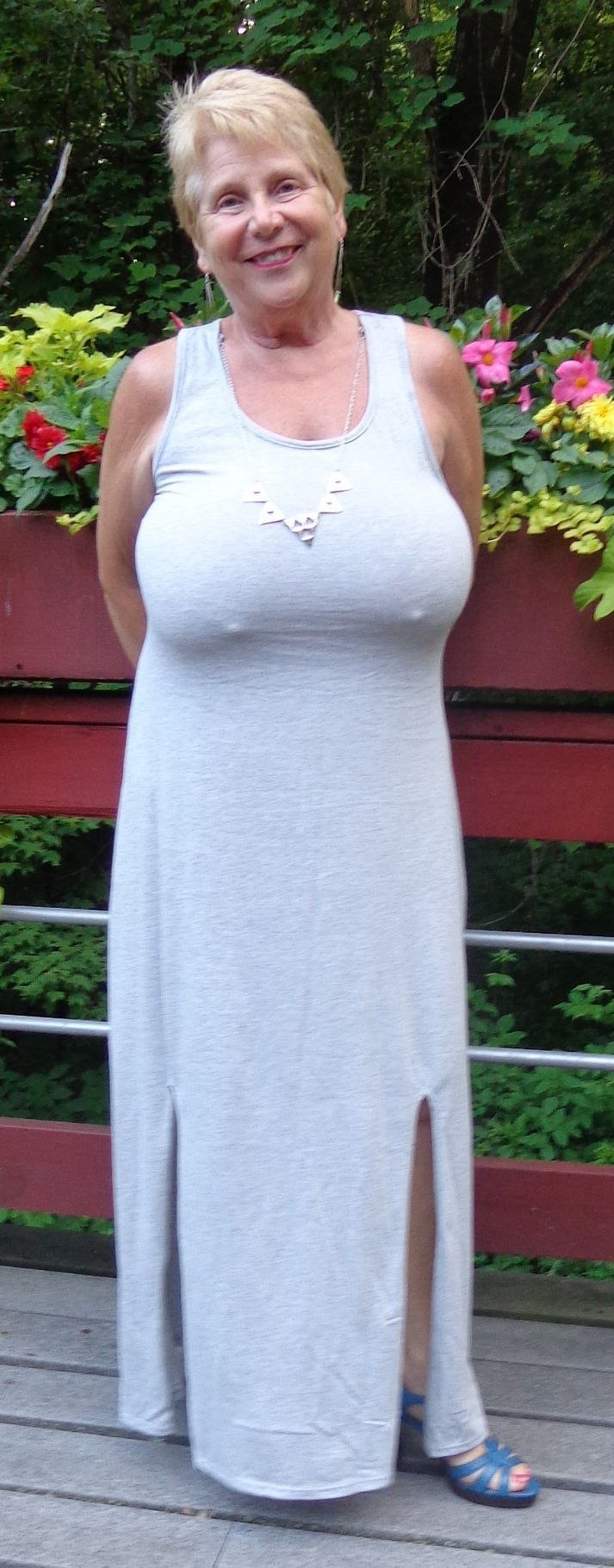 Adult woman with glasses