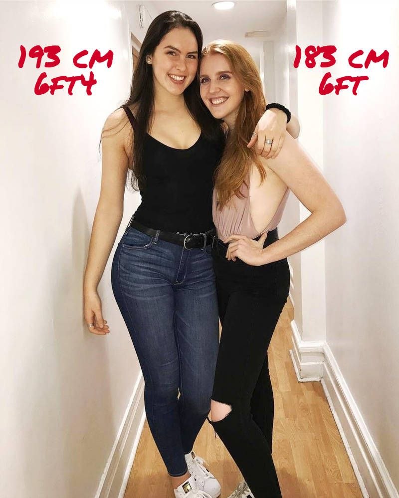 Beautiful girls 190 cm