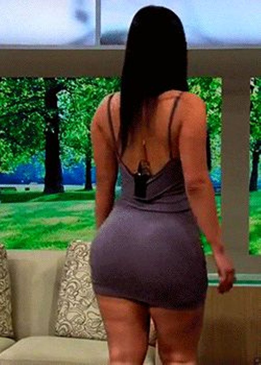 Wife in mini dress sexy