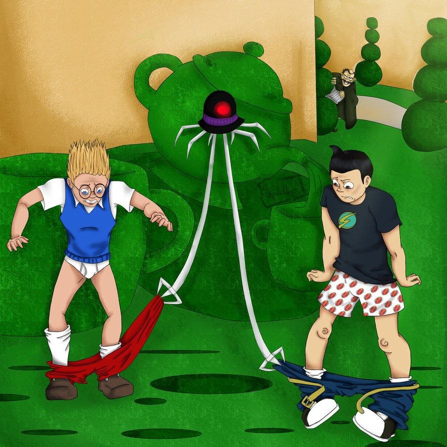 A guy in shorts reference